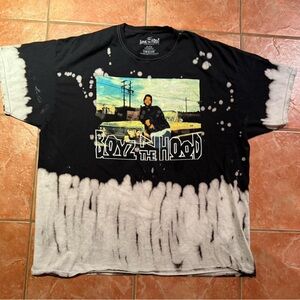 Boyz n the Hood Black and White Tie-Dye T-Shirt